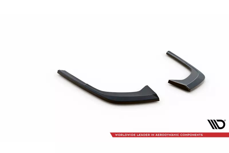 Maxton Design Diffusor Flaps für Audi A4 B9 Facelift Hochglanz schwarz – Ansicht 4