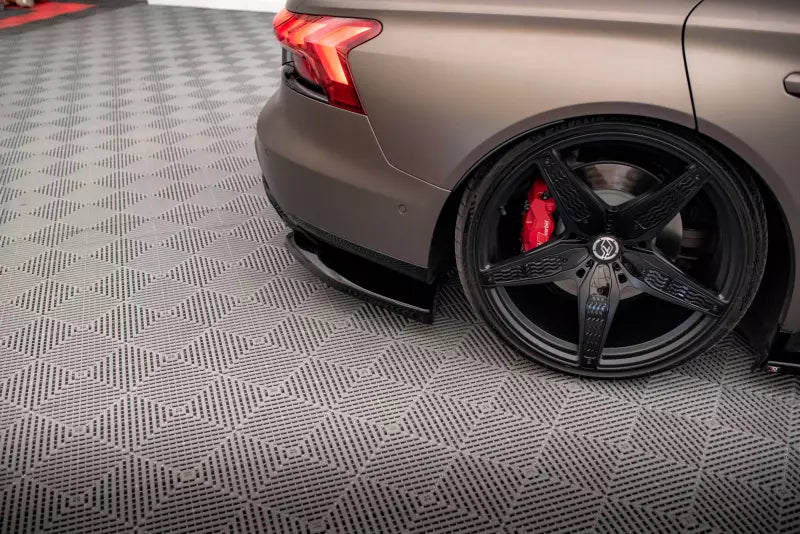 Maxton Design Diffusor Flaps V.2 für Audi e-Tron GT / RS GT Mk1 Hochglanz schwarz – Ansicht 4