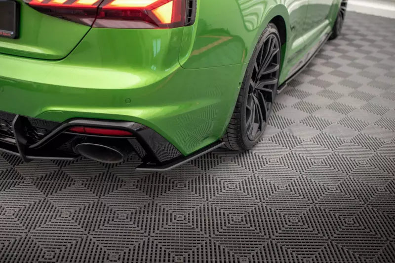 Maxton Design Street Pro Diffusor Flaps für Audi RS5 B9 F5 Facelift schwarz matt – Ansicht 1
