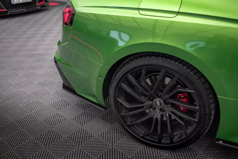 Maxton Design Street Pro Diffusor Flaps für Audi RS5 B9 F5 Facelift schwarz matt – Ansicht 3