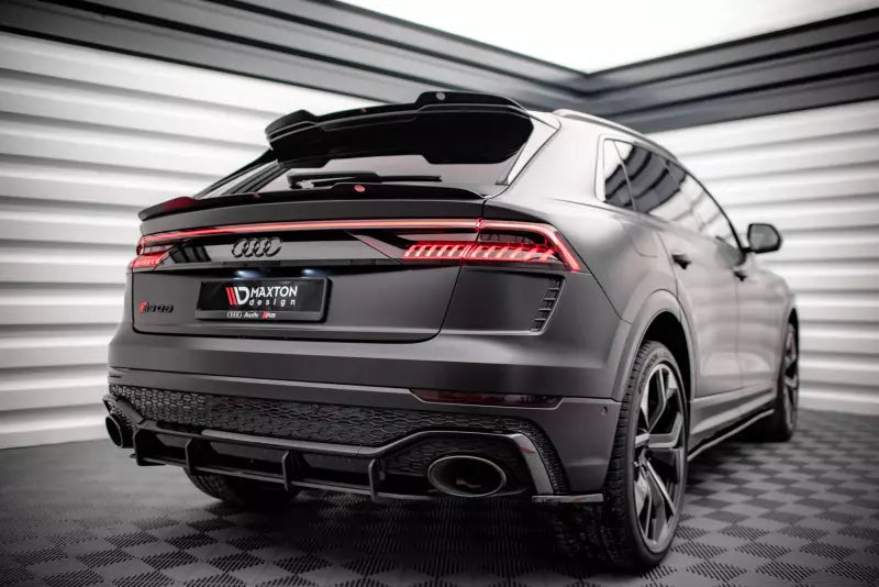 Maxton Design Diffusor Flaps V.1 für Audi RSQ8 Mk1 Hochglanz schwarz – Ansicht 1