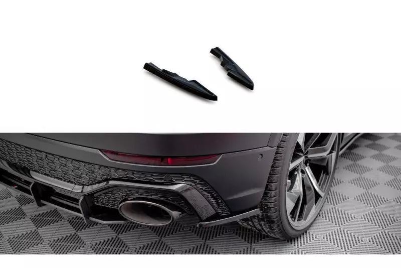 Maxton Design Diffusor Flaps V.1 für Audi RSQ8 Mk1 Hochglanz schwarz – Ansicht 2