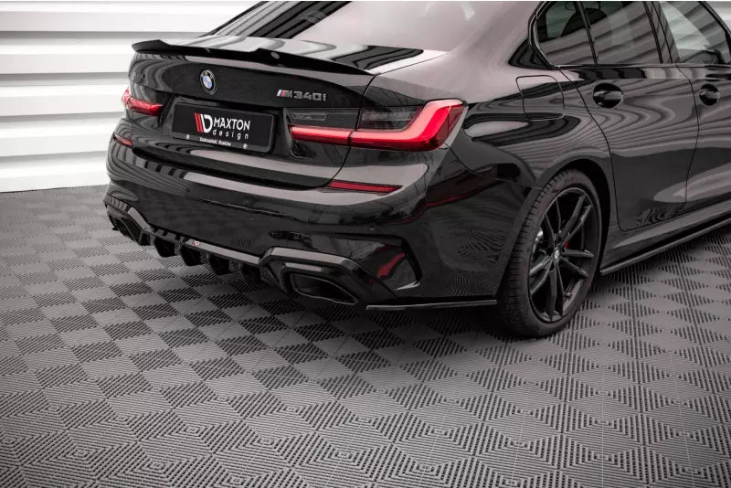 Maxton Design Diffusor Flaps V.3 für BMW 3er M340i G20 / G21 Hochglanz schwarz – Ansicht 2