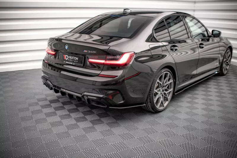 Maxton Design Street Pro Diffusor Flaps V.2 für BMW 3er M-Paket G20 / G21 schwarz matt – Ansicht 2