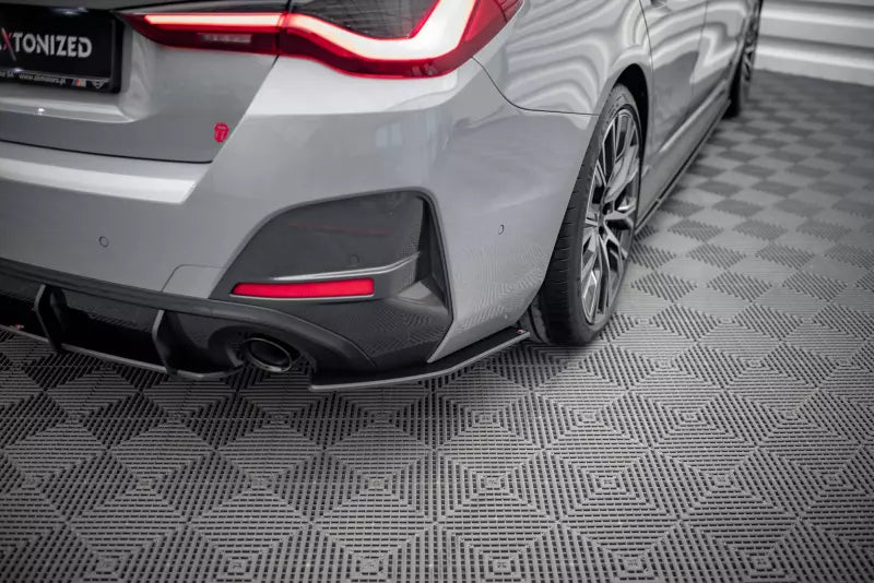 Maxton Design Street Pro Diffusor Flaps für BMW 4er Gran Coupe M-Paket G26 schwarz matt – Ansicht 1