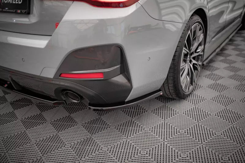 Maxton Design Diffusor Flaps V.1 für BMW 4er Gran Coupe M-Paket G26 Hochglanz schwarz – Ansicht 1