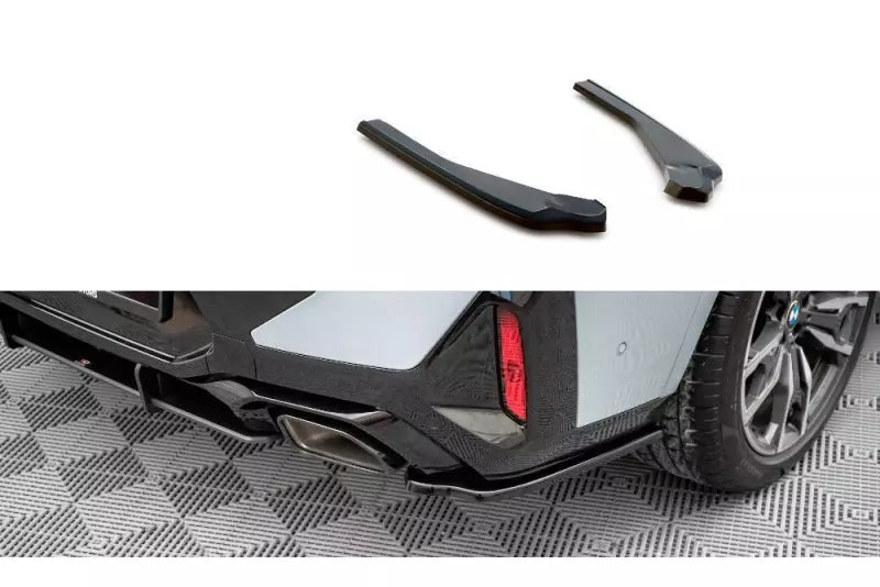 Maxton Design Diffusor Flaps für BMW X4 M-Paket G02 Facelift Hochglanz schwarz – Ansicht 2