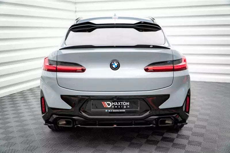 Maxton Design Diffusor Flaps für BMW X4 M-Paket G02 Facelift Hochglanz schwarz – Ansicht 3