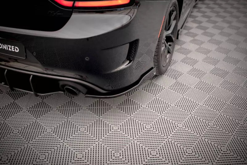 Maxton Design Diffusor Flaps für Dodge Charger SRT Mk7 Facelift Hochglanz schwarz – Ansicht 1