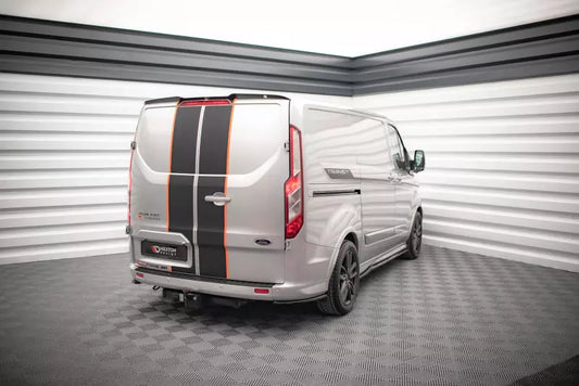 Maxton Design Diffusor Flaps für Ford Transit Custom ST-Line Mk1 Facelift Hochglanz schwarz – Ansicht 1