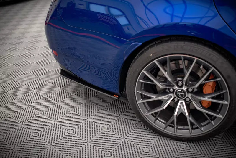 Maxton Design Street Pro Diffusor Flaps für Lexus GS F Mk4 Facelift schwarz matt – Ansicht 3