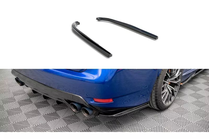 Maxton Design Diffusor Flaps für Lexus GS F Mk4 Facelift Hochglanz schwarz – Ansicht 2