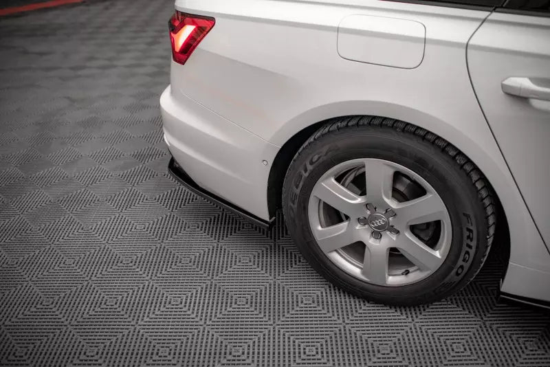 Maxton Design Heckdiffusor für Audi A6 C8 Hochglanz schwarz – Ansicht 2