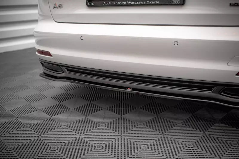 Maxton Design Heckdiffusor für Audi A6 C8 Hochglanz schwarz – Ansicht 3