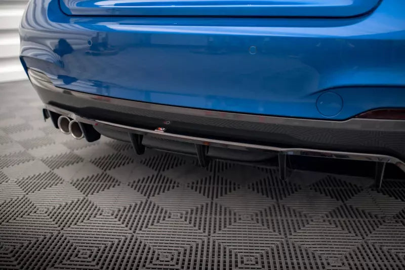 Maxton Design Heckdiffusor DTM Look für BMW 2 M-Paket F22 Hochglanz schwarz – Ansicht 3