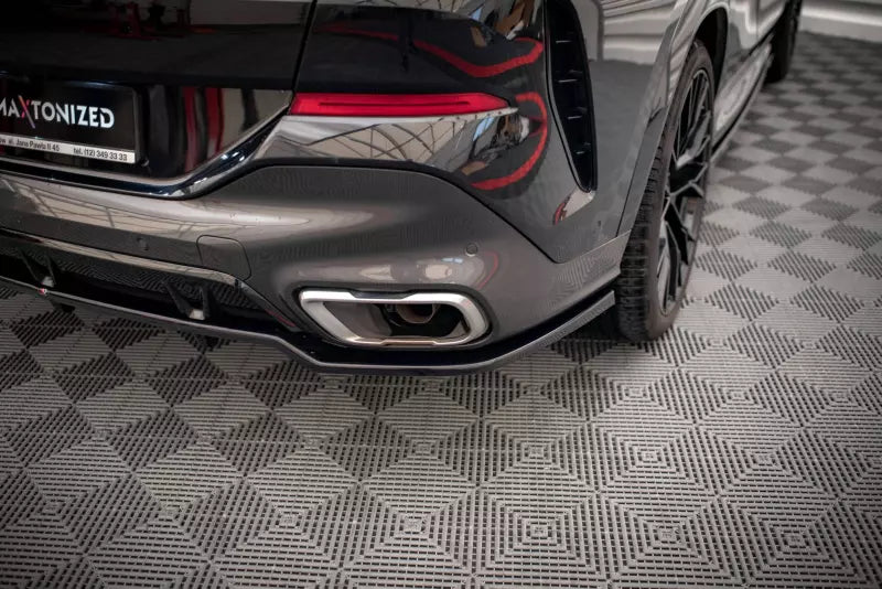 Maxton Design Heckdiffusor DTM Look V.2 für BMW X6 M-Paket G06 Hochglanz schwarz – Ansicht 2