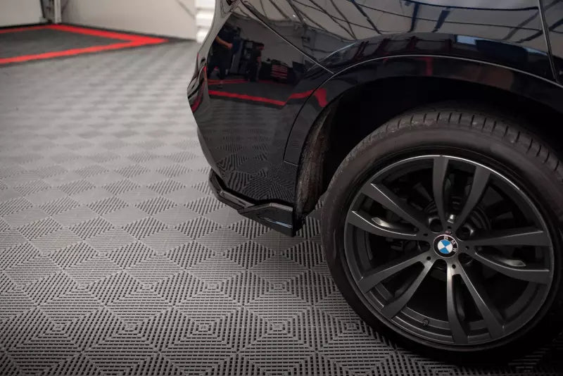 Maxton Design Heckdiffusor DTM Look für BMW X6 M-Paket F16 Hochglanz schwarz – Ansicht 3