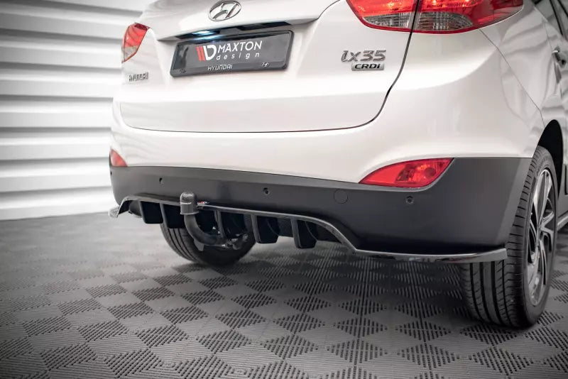 Maxton Design Heckdiffusor DTM Look für Hyundai ix35 Mk1 Hochglanz schwarz – Ansicht 1