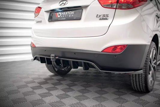 Maxton Design Heckdiffusor DTM Look für Hyundai ix35 Mk1 Hochglanz schwarz – Ansicht 1