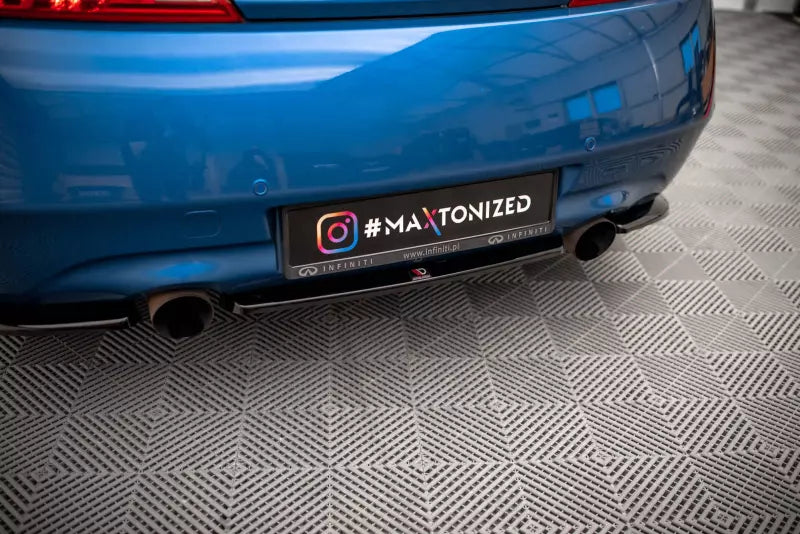 Maxton Design Heckdiffusor für Infiniti G37 Coupe Hochglanz schwarz – Ansicht 3
