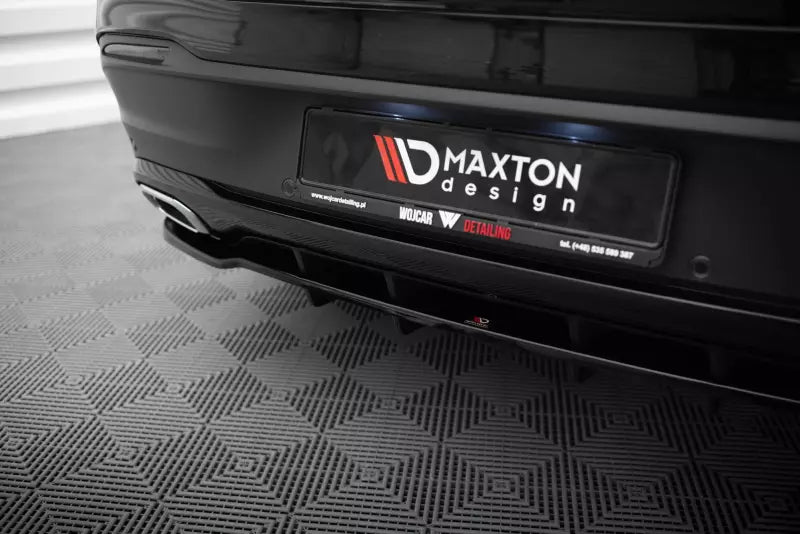 Maxton Design Heckdiffusor DTM Look für Mercedes GLE Coupe AMG-Line C167 Hochglanz schwarz – Ansicht 2