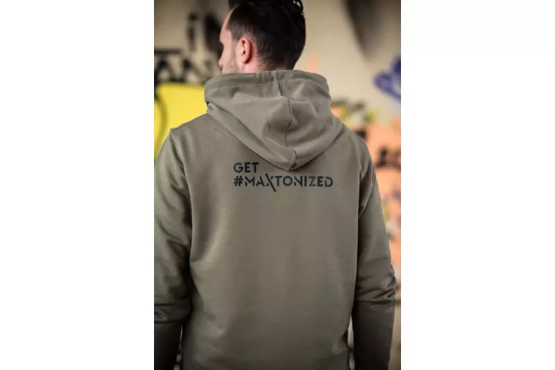 Maxton Design Herren Hoodie Khaki Größe XXL – Ansicht 3