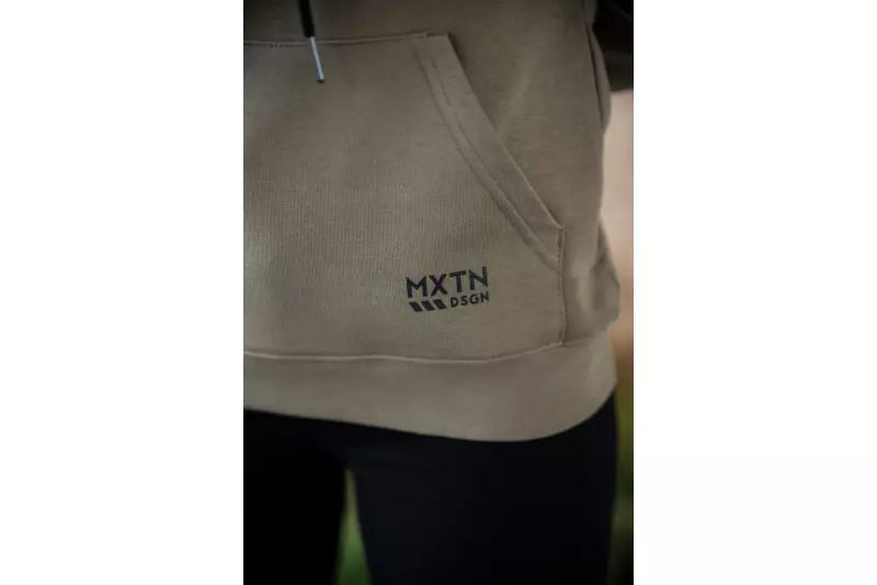 Maxton Design Damen Hoodie Khaki Größe M – Ansicht 4