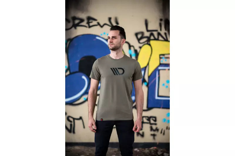 Maxton Design Herren T-Shirt Khaki Größe M – Ansicht 3