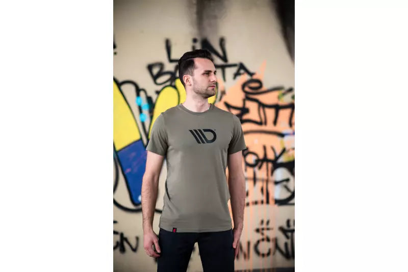 Maxton Design Herren T-Shirt Khaki Größe S – Ansicht 2