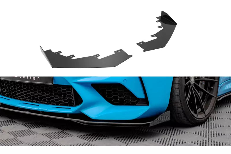Maxton Design Street Pro Diffusor Flaps BMW M2 Competition F87 Hochglanz schwarz – Ansicht 1