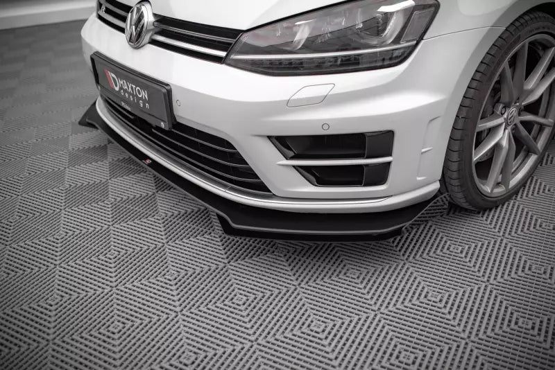 Maxton Design Street Pro Diffusor Flaps Volkswagen Golf 7 R Hochglanz schwarz – Ansicht 3