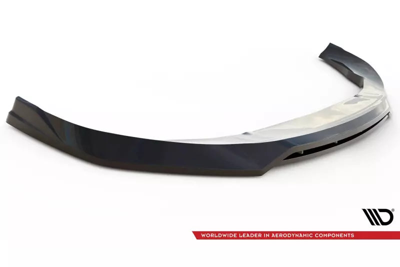 Maxton Design Frontlippe V.3 für Audi e-Tron GT / RS GT Mk1 Hochglanz schwarz – Ansicht 4