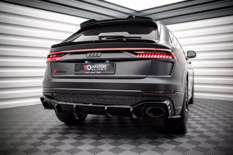 Maxton Design Heckdiffusor für Audi RSQ8 Mk1 Hochglanz schwarz – Ansicht 1
