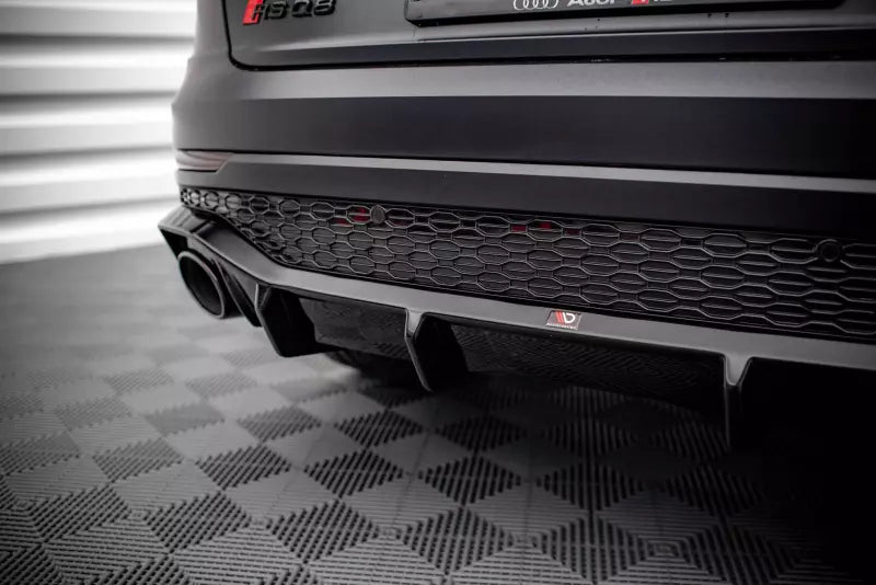 Maxton Design Heckdiffusor für Audi RSQ8 Mk1 Hochglanz schwarz – Ansicht 4