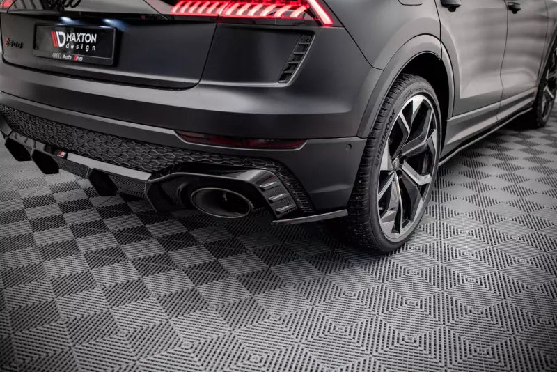 Maxton Design Diffusor Flaps V.2 Audi RSQ8 Mk1 Hochglanz schwarz – Ansicht 1