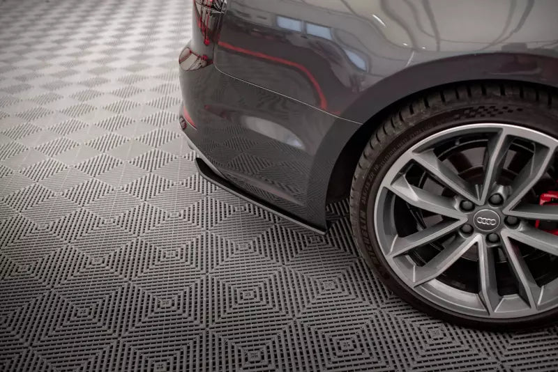 Maxton Design Street Pro Diffusor Flaps Audi S5 Sportback B9 F5 schwarz matt – Ansicht 3