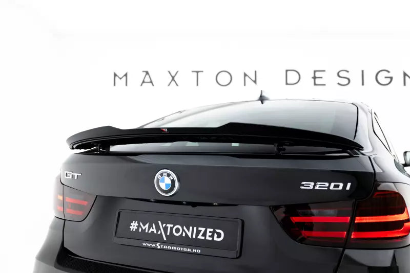 Maxton Design Heckspoiler Lippe für BMW 3er GT F34 Hochglanz schwarz – Ansicht 1