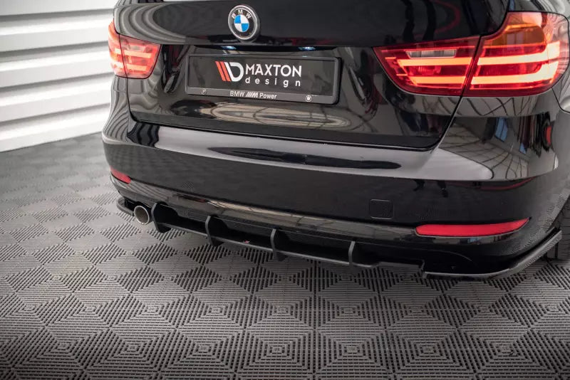 Maxton Design Street Pro Heckdiffusor für BMW 3er GT F34 Schwarz – Ansicht 2