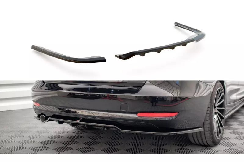 Maxton Design Heckdiffusor DTM Look für BMW 3er GT F34 Hochglanz schwarz – Ansicht 2