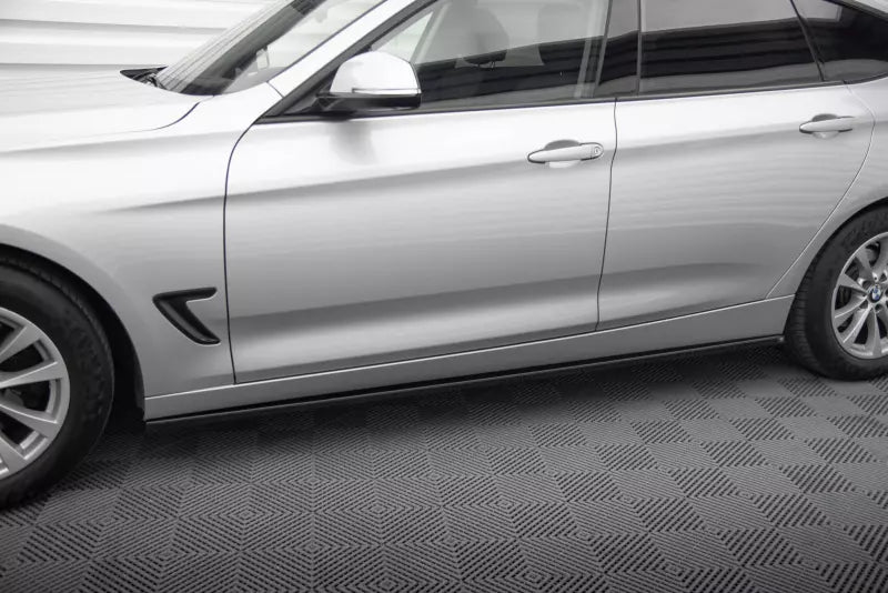 Maxton Design Seitenschweller (Paar) für BMW 3er GT F34 Hochglanz schwarz – Ansicht 1