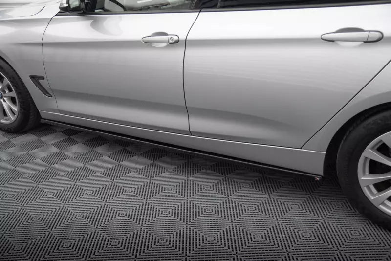Maxton Design Seitenschweller (Paar) für BMW 3er GT F34 Hochglanz schwarz – Ansicht 3