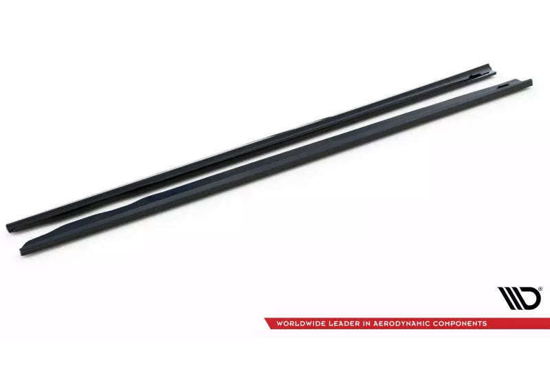 Maxton Design Seitenschweller (Paar) für BMW 3er GT F34 Hochglanz schwarz – Ansicht 4