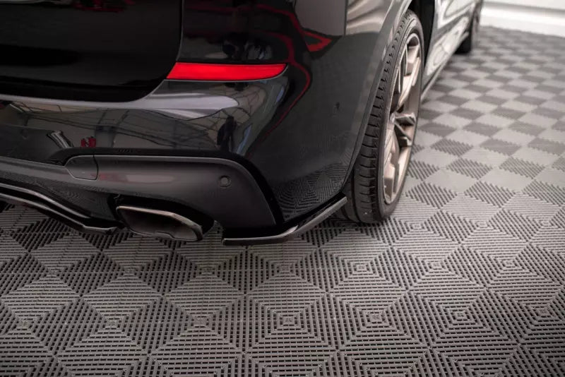 Maxton Design Diffusor Flaps für BMW X3 M40d G01 Hochglanz schwarz – Ansicht 1