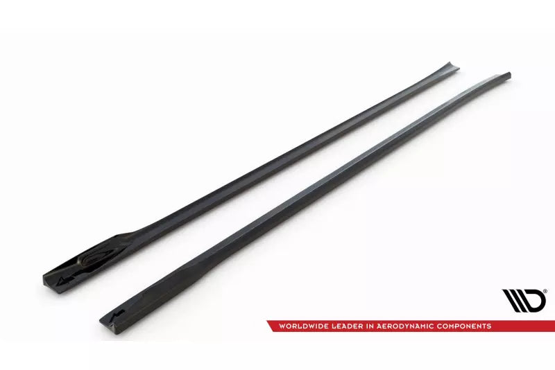 Maxton Design Seitenschweller (Paar) für BMW X3 M40d G01 Hochglanz schwarz – Ansicht 4