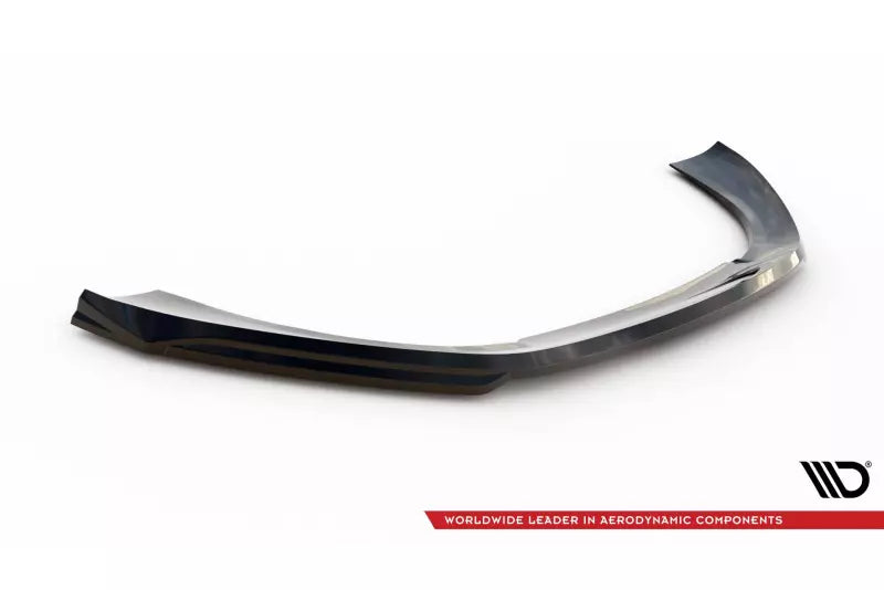 Maxton Design Frontlippe für Porsche Macan Mk2 Hochglanz schwarz – Ansicht 4