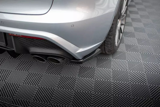 Maxton Design Diffusor Flaps Porsche Macan Mk2 Hochglanz schwarz – Ansicht 1