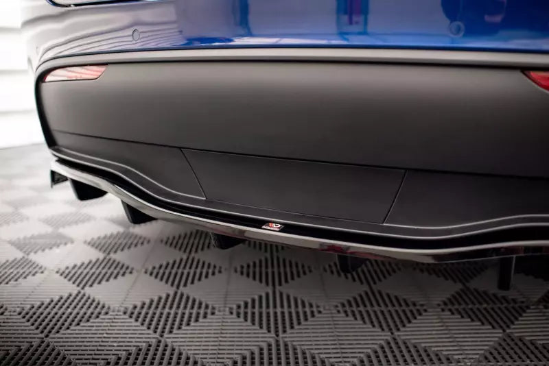 Maxton Design Heckdiffusor DTM Look für Tesla Model Y Hochglanz schwarz – Ansicht 3