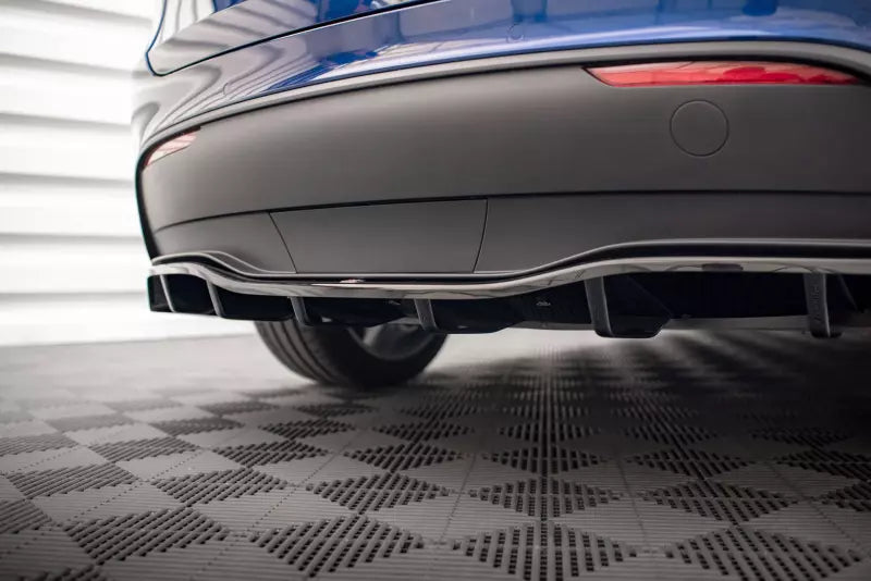 Maxton Design Heckdiffusor DTM Look für Tesla Model Y Hochglanz schwarz – Ansicht 4