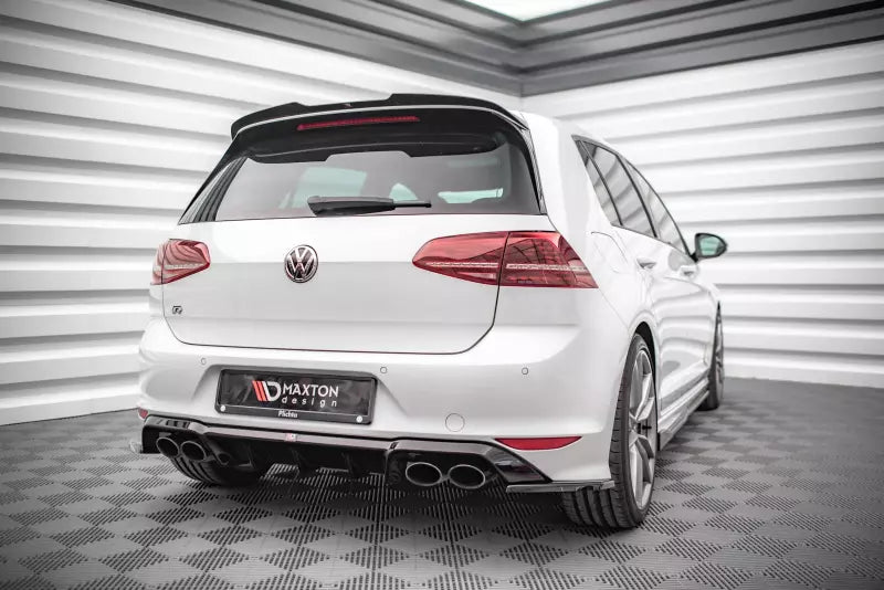 Maxton Design Diffusor Flaps V.4 für VW Golf 7 R Hochglanz schwarz – Ansicht 1