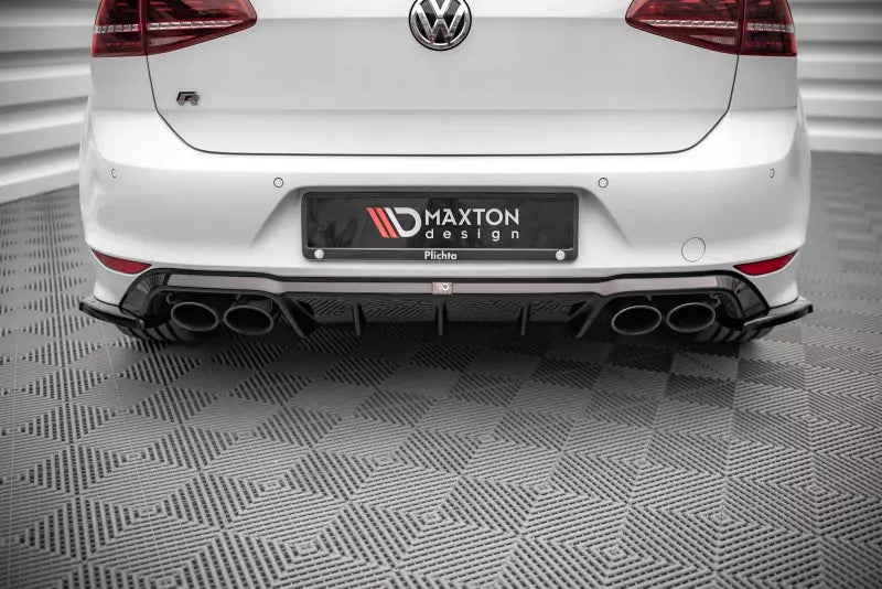 Maxton Design Diffusor Flaps V.4 für VW Golf 7 R Hochglanz schwarz – Ansicht 3